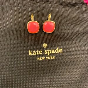 Kate Spade Pink Gem Earrings